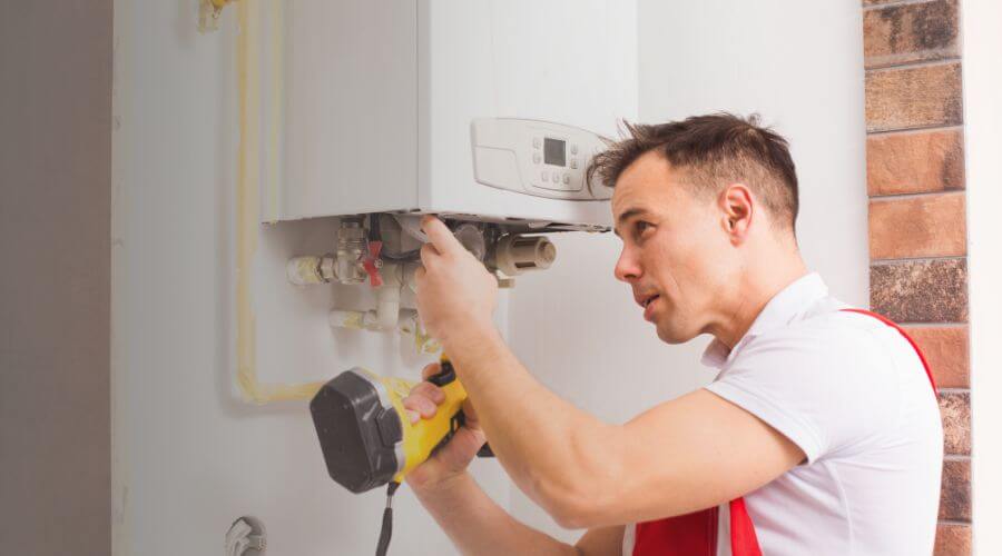 Local water heater installation in Fortville, IN